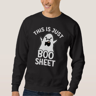 Sweatshirt Halloween Ceci n'est qu'une feuille de boo, Fantôm