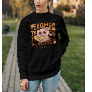 Sweatshirt Halloween - Citrouille