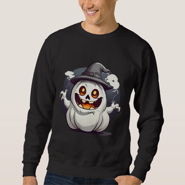 Sweatshirt Halloween Courges (Devant)