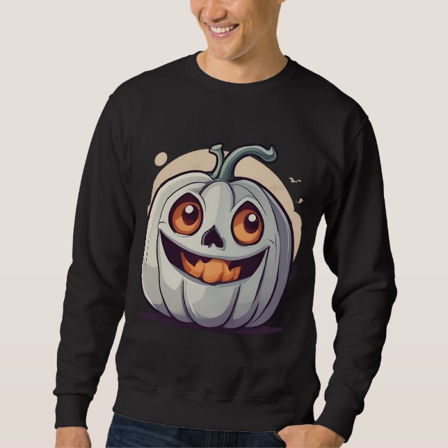 Sweatshirt Halloween Courges (Devant)
