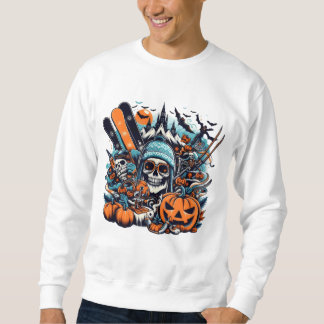 Sweatshirt Halloween de ski