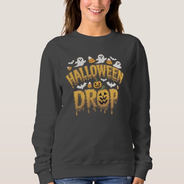 Sweatshirt Halloween Drop (Devant)