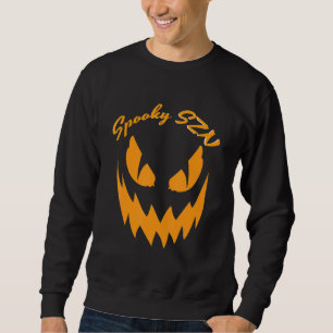 Sweatshirt Halloween Éffrayant Citrouille saison Éffrayant Ja