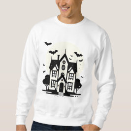 Sweatshirt Halloween éffrayant Haunted House