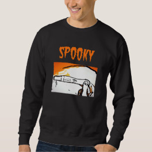 Sweatshirt Halloween éffrayante de grossesse. Être enceinte e