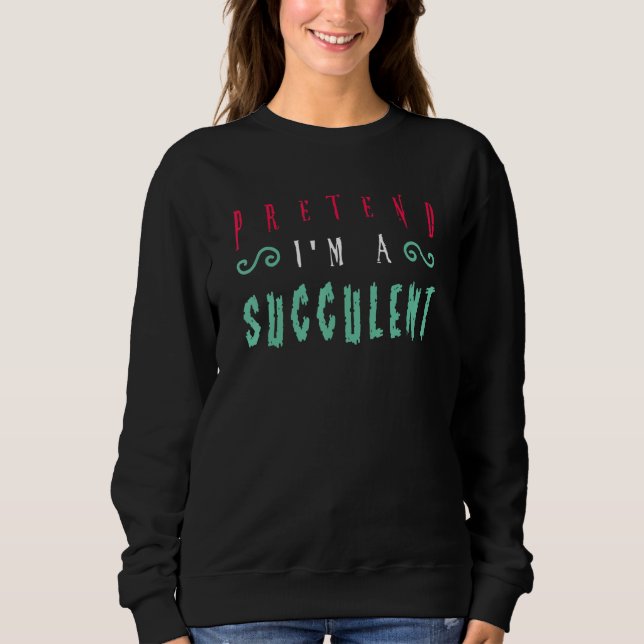 Sweatshirt Halloween faire semblant d'être un succès (Devant)