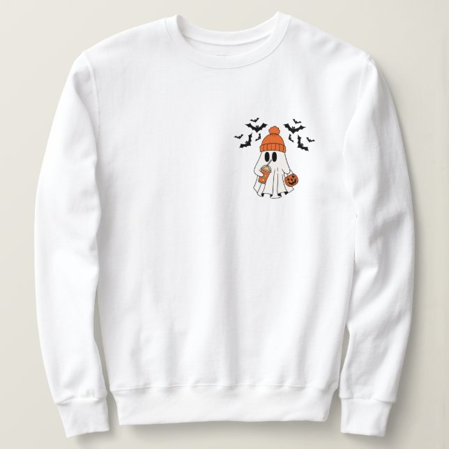 Sweatshirt Halloween Fun Ghost (Design devant)