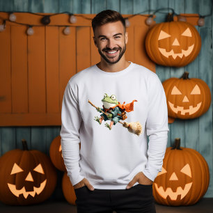 Sweatshirt Halloween grenouille quirky
