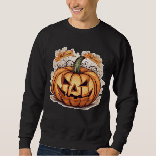 Sweatshirt Halloween : Gros citrouille - 