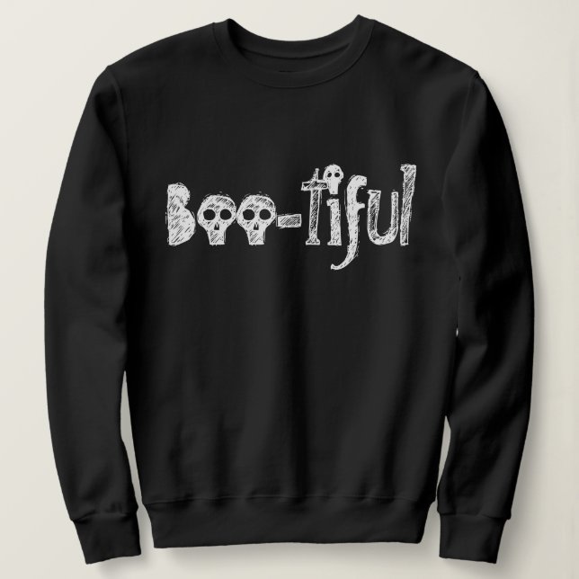 Sweatshirt Halloween joyeux (Design devant)