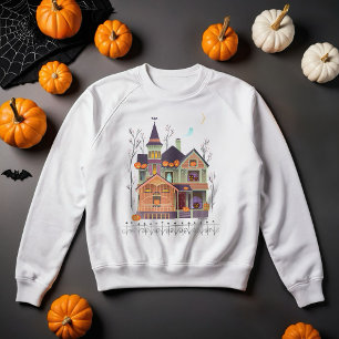 Sweatshirt Halloween Maison Blanche