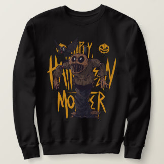 Sweatshirt Halloween Monsters Scarecrow