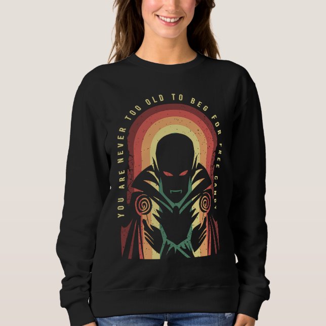 Sweatshirt Halloween Outfit for a Vampire Lover (Devant)