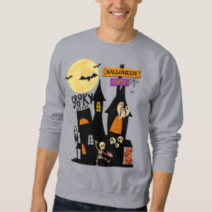 Sweatshirt Halloween Party Boo !