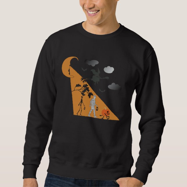 Sweatshirt Halloween Party Costume Tee (Devant)