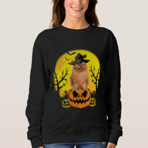 Sweatshirt Halloween Poméranien 60