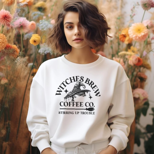 Sweatshirt Halloween sorcières déplaisantes brasser les femme (Créateur téléchargé)