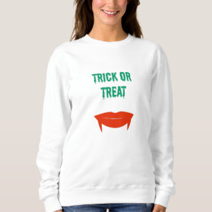 Sweatshirt Halloween - Trick ou Treat Fangs