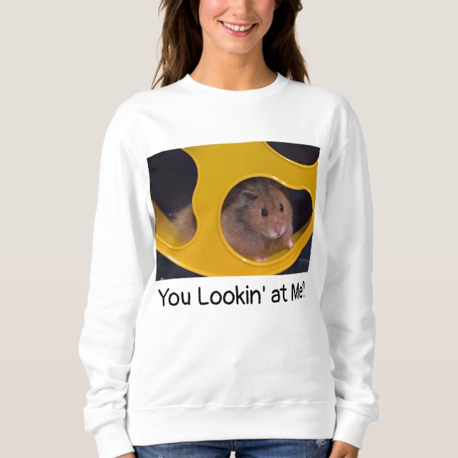Sweatshirt Hamster au volant (Devant)