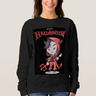 Sweatshirt Happy Halloween Treck Or Treat 1