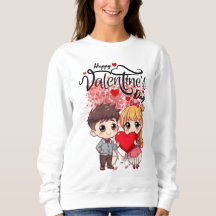 Happy Valentine's Day T-shirt femme - mignonne et 