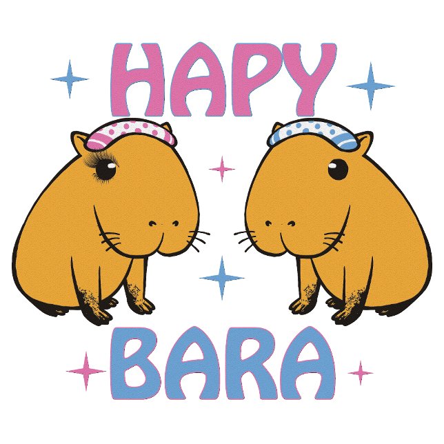 Sweatshirt Hapybara - Funny capybara (Créateur téléchargé)