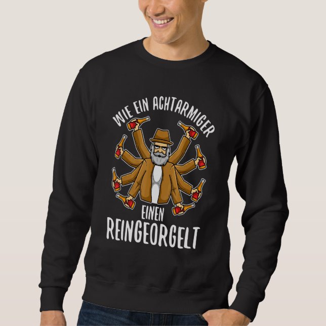 Sweatshirt Harald Krull Comme Une Huit Personnes Armées Un Pu (Devant)