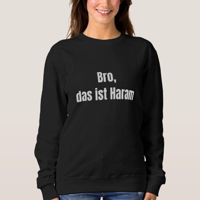 Sweatshirt Haram Ramadan Fasten (Devant)