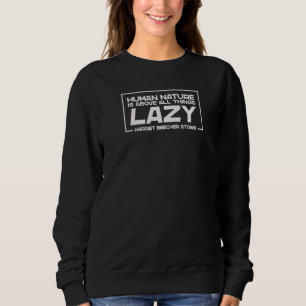 Sweatshirt Harriet Beecher Stowe Top Discours L'Homme La Natu