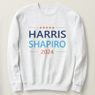 Sweatshirt Harris Shapiro 2024 Kamala Harris Democrat