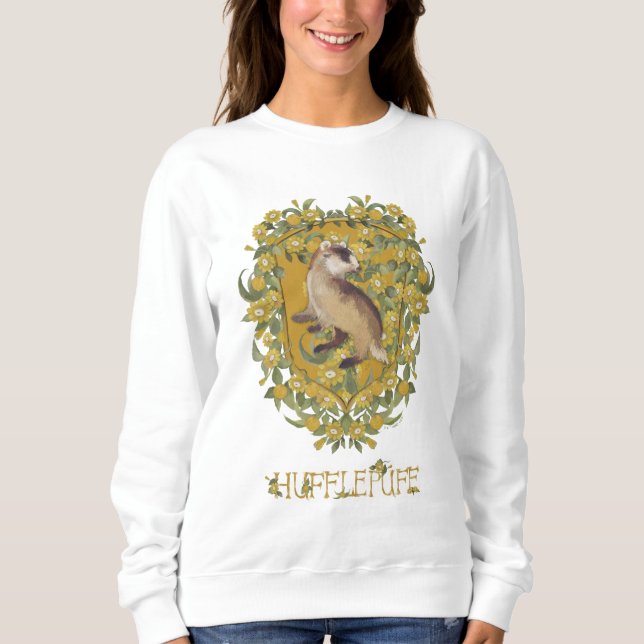 Sweatshirt HARRY POTTER™ | Crête HUFFLEPUFF™ (Devant)