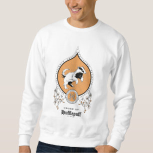 Sweatshirt HARRY POTTER™ Délicat croquis HUFLEPUFF™ Crest