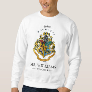 Sweatshirt Harry Potter Enseignant Cimier de Poudlard - Cou