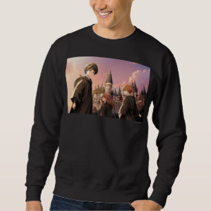 Sweatshirt HARRY POTTER™ Hermione & Ron HOGWARTS™ Scène d'ani