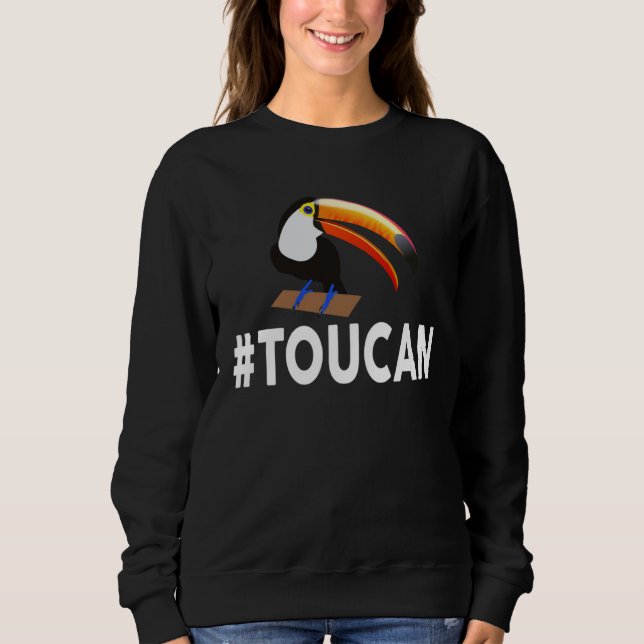 Sweatshirt Hashtag TOUCAN (Devant)