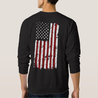 Sweatshirt HavocSeven American Flag Sweater, Veteran Gear