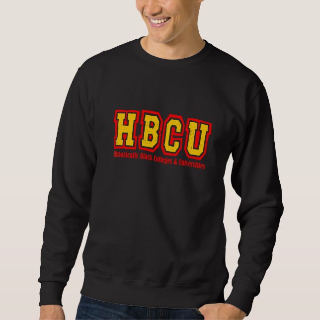 Sweatshirt HBCU Educated Alumni Apparel Historical Black coll (Devant)