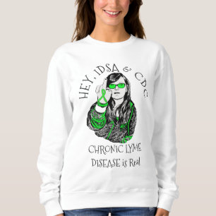 Sweatshirt Hé,  IDSA & CDC Chemise Maladie de Lyme