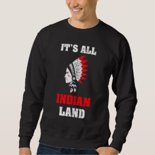 Sweatshirt Headdress Native Pride Indian Land Fier Native Am