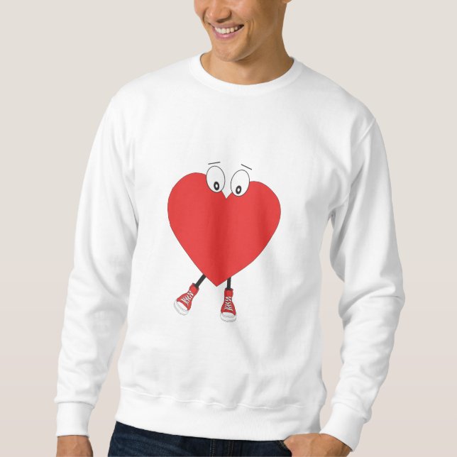 Sweatshirt Heart Shape (Devant)