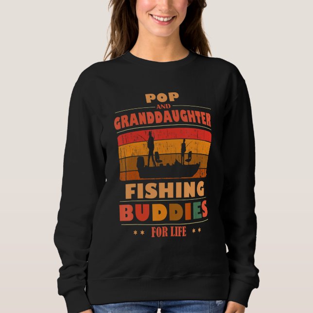 Sweatshirt Heartfelt POP Granddaughter Buddies For Life Fishi (Devant)