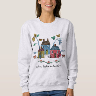 Sweatshirt Heartland Cozy Americana Vintage Country Style