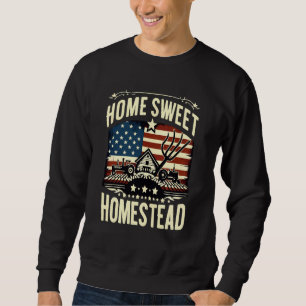 Sweatshirt Heartland Living : Home Sweet Homestead Art
