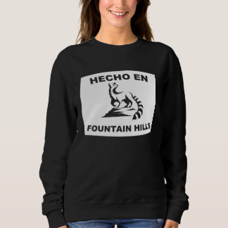 Sweatshirt Hecho en Fountain Hills Arizona Ringtail State Ani