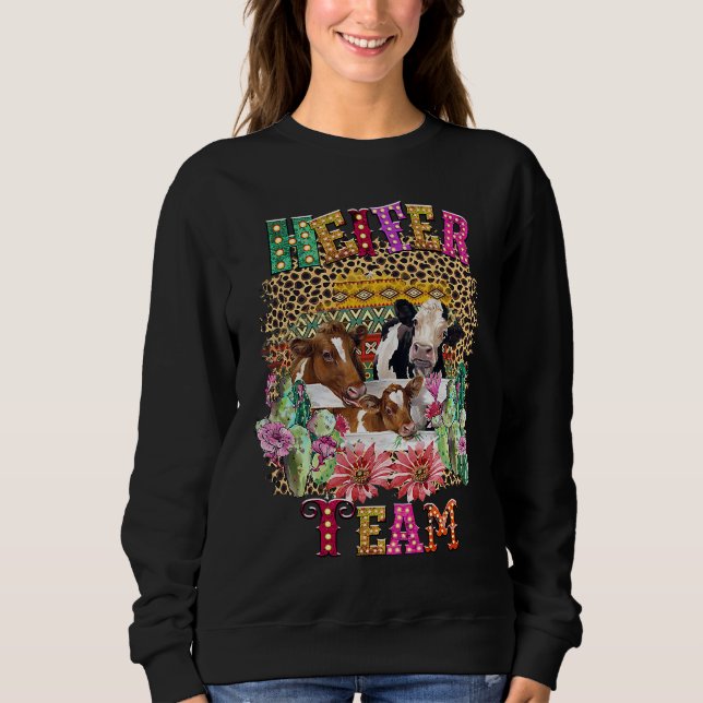 Sweatshirt Heifer Team Girl  Cow  Heifer (Devant)