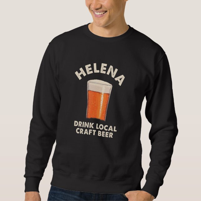 Sweatshirt Helena Boire Bière artisanale locale Montana Boire (Devant)