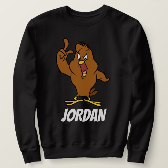 Sweatshirt Henery Hawk Yelling (Design devant)