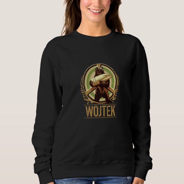 Sweatshirt Hero Bear Short Sleeve Wojtek (Devant)