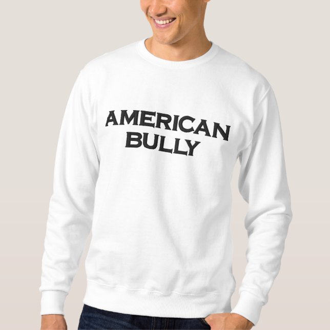 Sweatshirt Herren (signors) American Bully (Vorderseite)