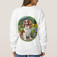 Sweatshirt Hershey Pup, chien mignon et cavalier f